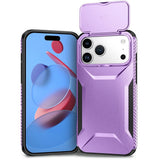 iPhone 18 Pro Max / 17 Pro Max EIDERWOOD Hybrid Plast Skal m. Cam Slider - Lila