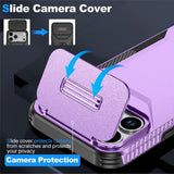 iPhone 18 Pro Max / 17 Pro Max EIDERWOOD Hybrid Plast Skal m. Cam Slider - Lila