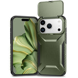 iPhone 18 Pro / 17 Pro EIDERWOOD Hybrid Plast Skal m. Cam Slider - Grön