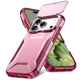 iPhone 18 Pro / 17 Pro EIDERWOOD Hybrid Plast Skal m. Cam Slider - Röd