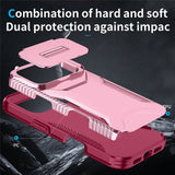 iPhone 18 Pro / 17 Pro EIDERWOOD Hybrid Plast Skal m. Cam Slider - Röd