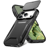 iPhone 18 Pro / 17 Pro EIDERWOOD Hybrid Plast Skal m. Cam Slider - Svart