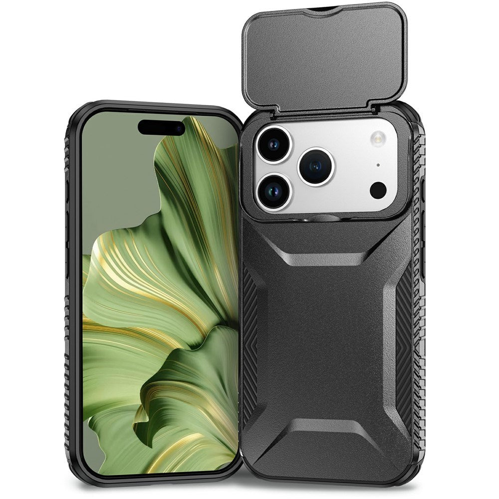 iPhone 18 Pro / 17 Pro EIDERWOOD Hybrid Plast Skal m. Cam Slider - Svart