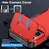 iPhone 18 Pro / 17 Pro EIDERWOOD Hybrid Plast Skal m. Cam Slider - Röd