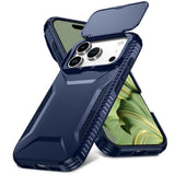 iPhone 18 Pro / 17 Pro EIDERWOOD Hybrid Plast Skal m. Cam Slider - Blå