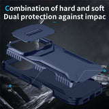 iPhone 18 Pro / 17 Pro EIDERWOOD Hybrid Plast Skal m. Cam Slider - Blå