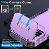 iPhone 18 Pro / 17 Pro EIDERWOOD Hybrid Plast Skal m. Cam Slider - Lila