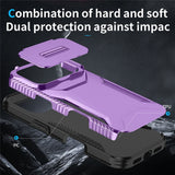 iPhone 18 Pro / 17 Pro EIDERWOOD Hybrid Plast Skal m. Cam Slider - Lila
