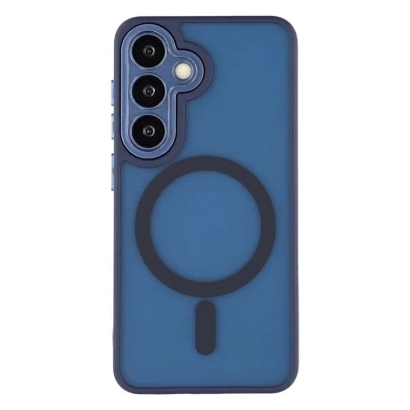 Samsung Galaxy S25 FE Hybrid Plast Skal - MagSafe Kompatibel - Blå