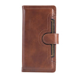 iPhone 18 Pro / 17 Pro EIDERWOOD Konstläder Fodral m. Plånbok - Mörkbrun