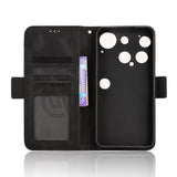 Nothing Phone (3) EIDERWOOD Konstläder Flip Fodral m. Kortficka - Svart