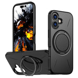 EIDERWOOD iPhone 17 Skal med Roterande Kickstand - MagSafe Kompatibel - Svart