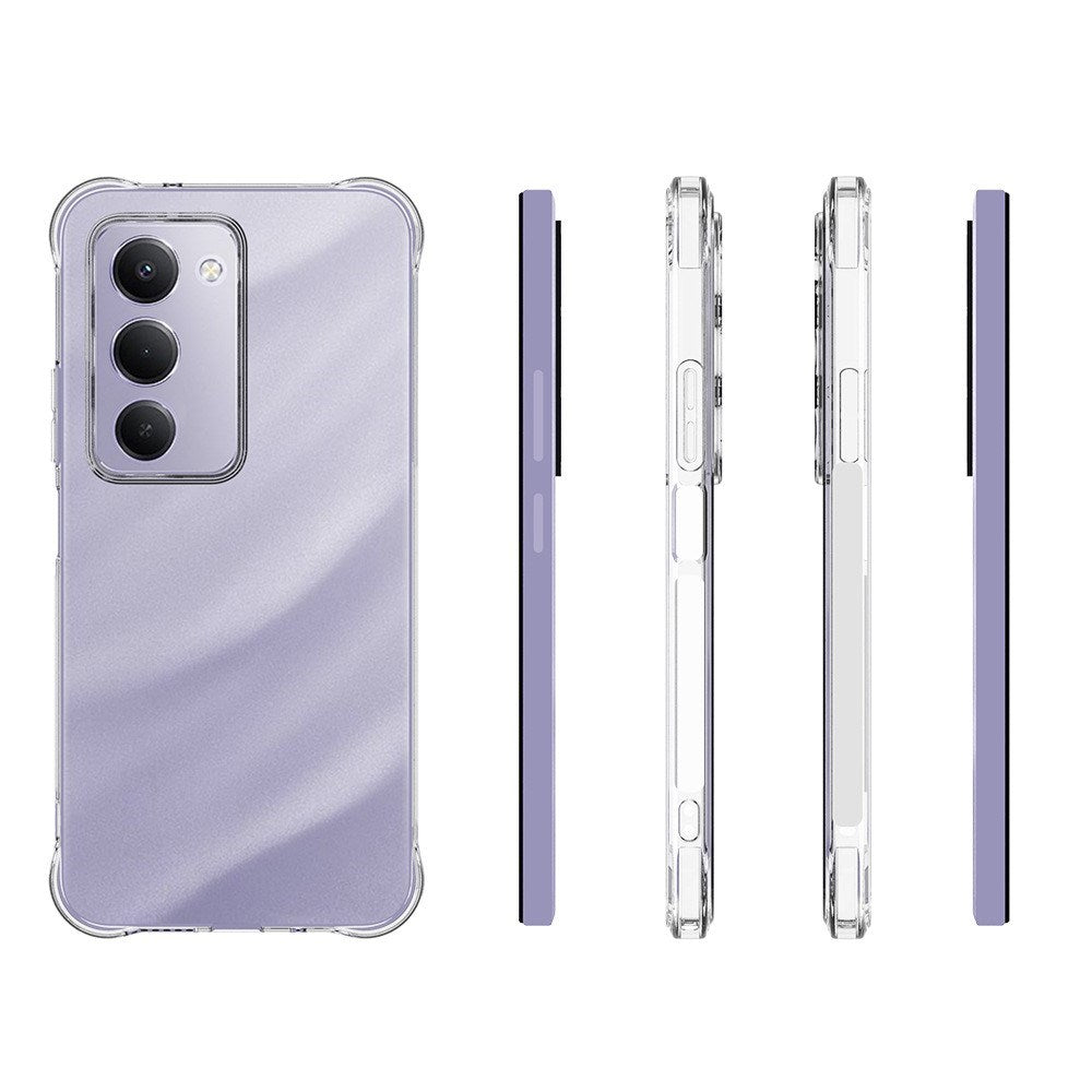 Xiaomi Redmi 15 (5G) EIDERWOOD Flexibelt Plast Skal med Stötdämpande Hörn - Genomskinlig