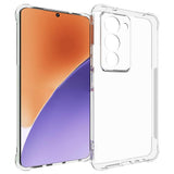Xiaomi Redmi 15 (4G) EIDERWOOD Flexibelt Plast Skal med Stötdämpande Hörn - Genomskinlig