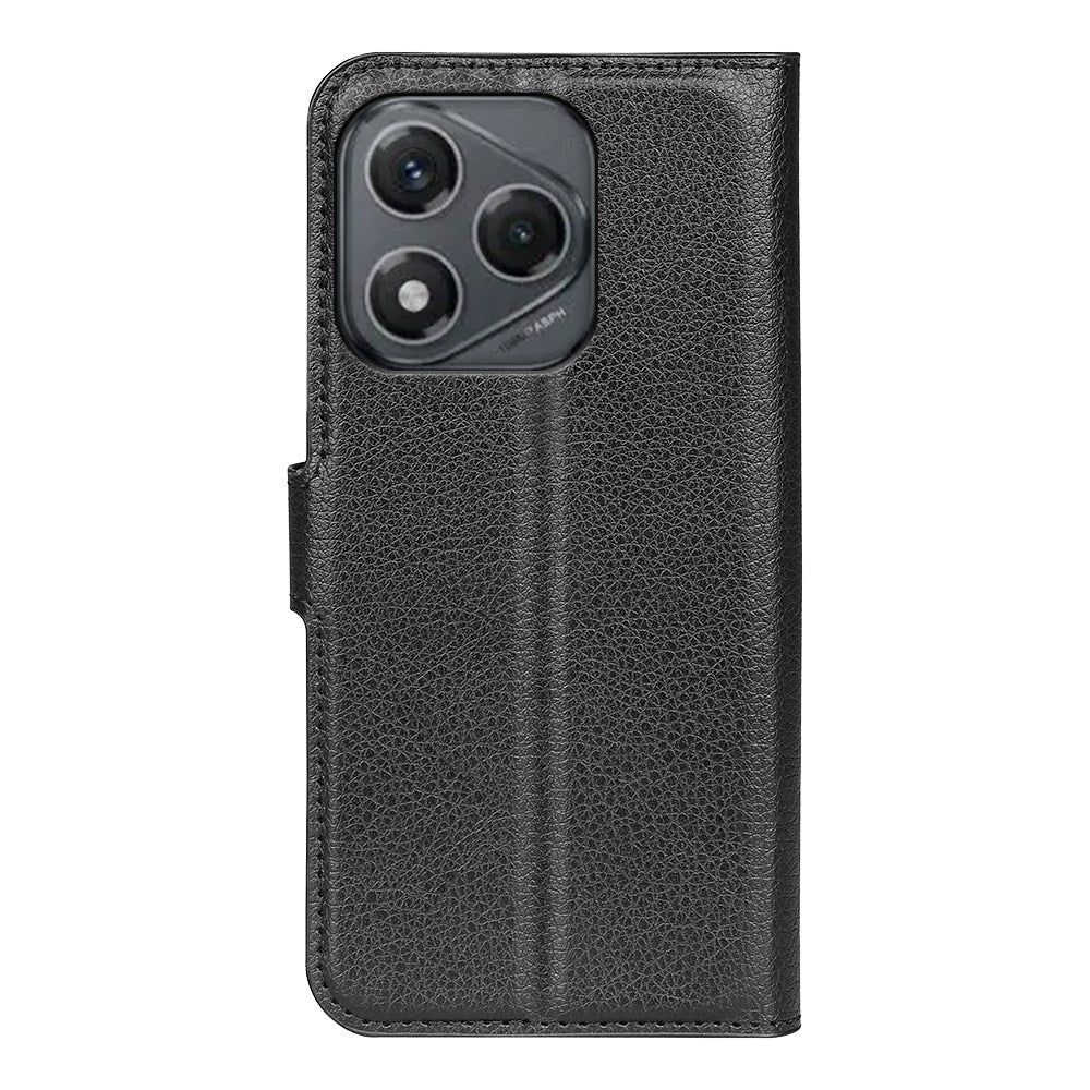 EIDERWOOD Honor 400 Smart Konstläder Flip Fodral m. Korthållare & Ställfunktion - Svart