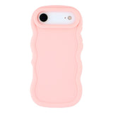 EIDERWOOD iPhone Air Flexibelt Plast Wavy Skal - Rosa