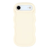 EIDERWOOD iPhone Air Flexibelt Plast Wavy Skal - Vit