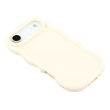 EIDERWOOD iPhone Air Flexibelt Plast Wavy Skal - Vit