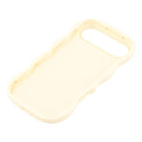 EIDERWOOD iPhone Air Flexibelt Plast Wavy Skal - Vit