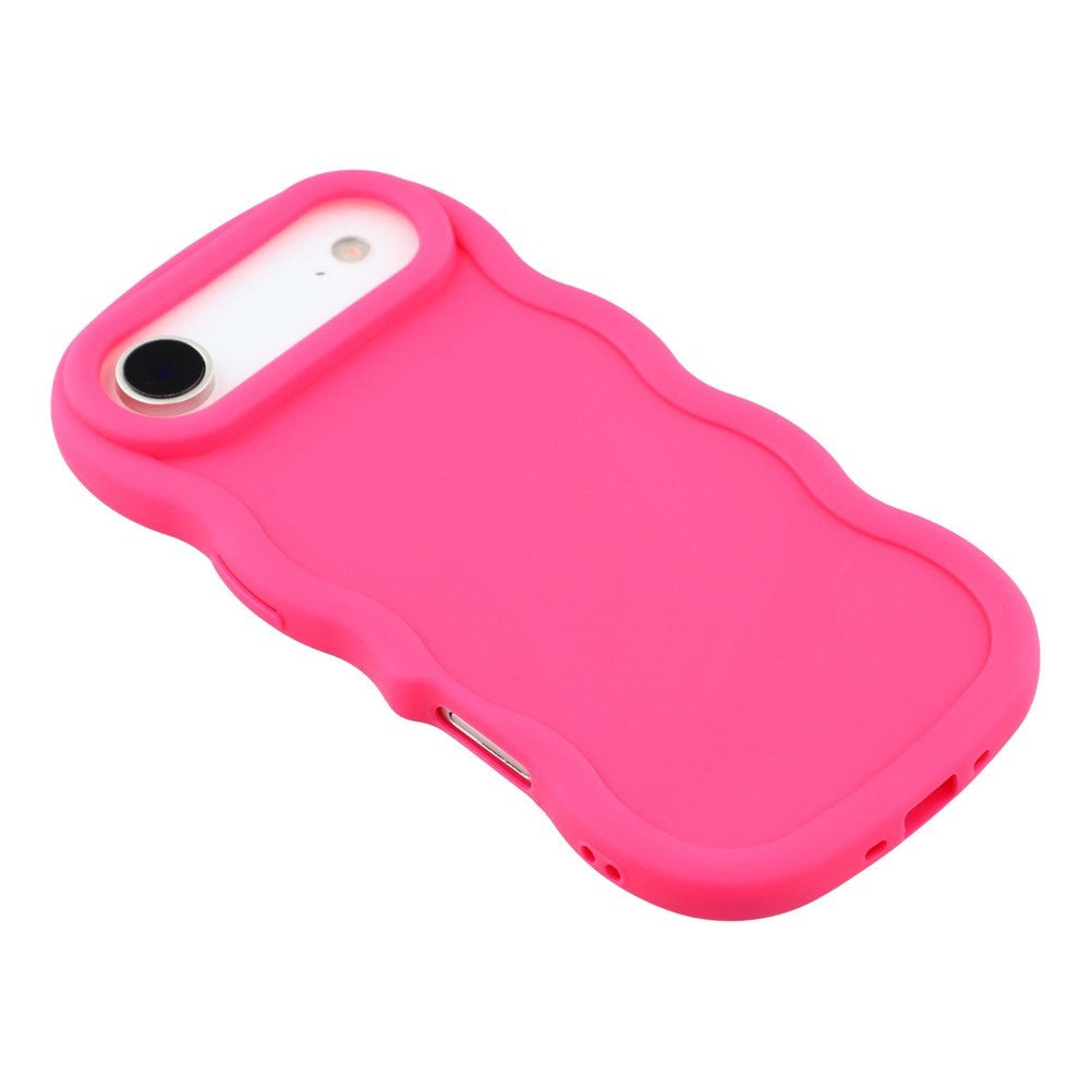 EIDERWOOD iPhone Air Flexibelt Plast Wavy Skal - Pink