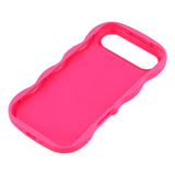 EIDERWOOD iPhone Air Flexibelt Plast Wavy Skal - Pink