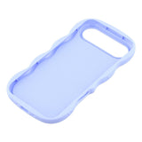 EIDERWOOD iPhone Air Flexibelt Plast Wavy Skal - Lila