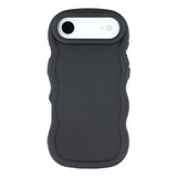 EIDERWOOD iPhone Air Flexibelt Plast Wavy Skal - Svart