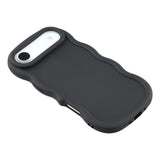 EIDERWOOD iPhone Air Flexibelt Plast Wavy Skal - Svart