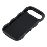 EIDERWOOD iPhone Air Flexibelt Plast Wavy Skal - Svart