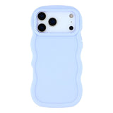 EIDERWOOD iPhone 17 Pro Flexibelt Plast Wavy Skal - Lila