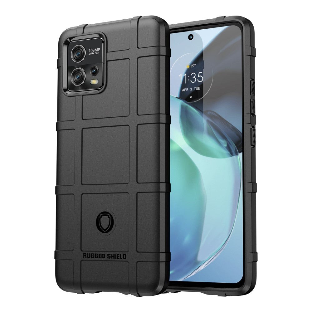 Motorola Moto G72 Rugged Shield Series Tåligt Skal - Svart