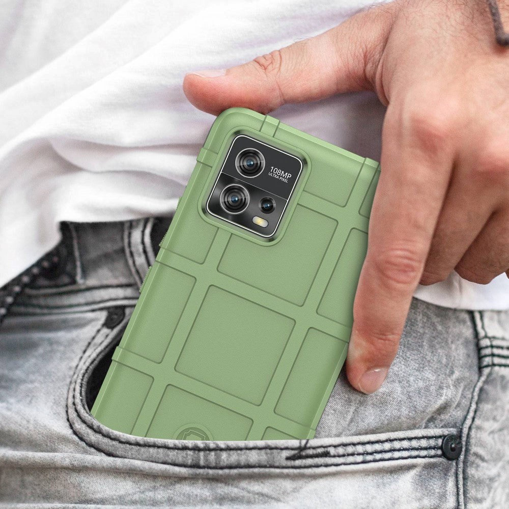 Motorola Moto G72 Rugged Shield Series Tåligt Skal - Grön