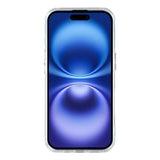 EIDERWOOD iPhone 17 Hybrid Plast Skal m. Inbyggt Kameralinsskydd - Skrynkligt Mönster / Silver