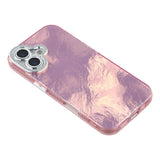 EIDERWOOD iPhone 17 Hybrid Plast Skal m. Inbyggt Kameralinsskydd - Folie Mönster / Rosa