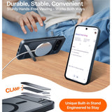 Google Pixel 10 Pro XL TORRAS Ostand L1 Hybrid Skal m. Kickstand – MagSafe Kompatibel – Svart