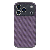 iPhone 18 Pro Max / 17 Pro Max EIDERWOOD Hybrid Carbon Skal - MagSafe Kompatibel - Lila