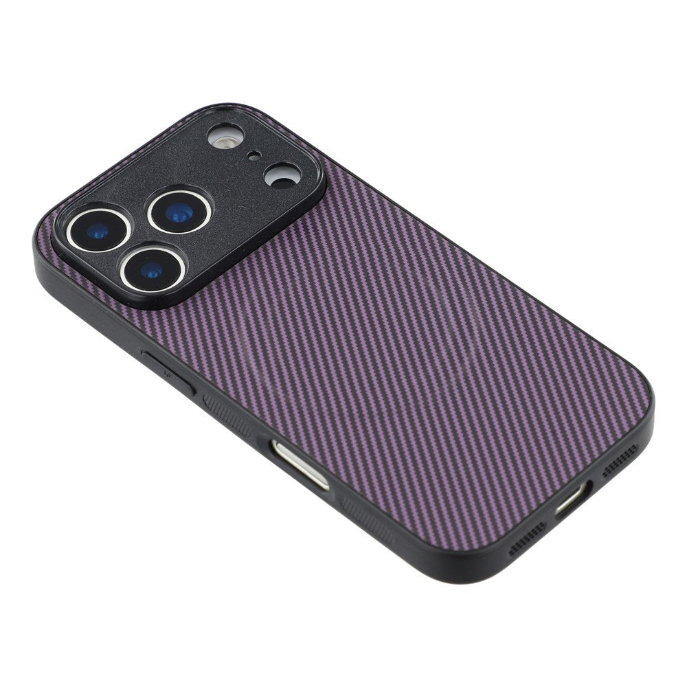 iPhone 18 Pro Max / 17 Pro Max EIDERWOOD Hybrid Carbon Skal - MagSafe Kompatibel - Lila