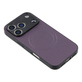 iPhone 18 Pro Max / 17 Pro Max EIDERWOOD Hybrid Carbon Skal - MagSafe Kompatibel - Lila