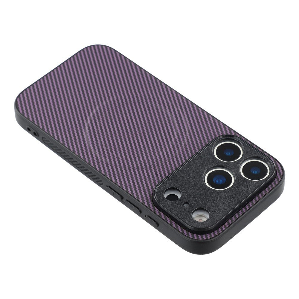 iPhone 18 Pro Max / 17 Pro Max EIDERWOOD Hybrid Carbon Skal - MagSafe Kompatibel - Lila