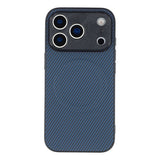 iPhone 18 Pro Max / 17 Pro Max EIDERWOOD Hybrid Carbon Skal - MagSafe Kompatibel - Blå