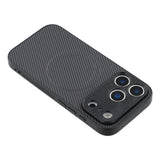 iPhone 18 Pro Max / 17 Pro Max EIDERWOOD Hybrid Carbon Skal - MagSafe Kompatibel - Svart