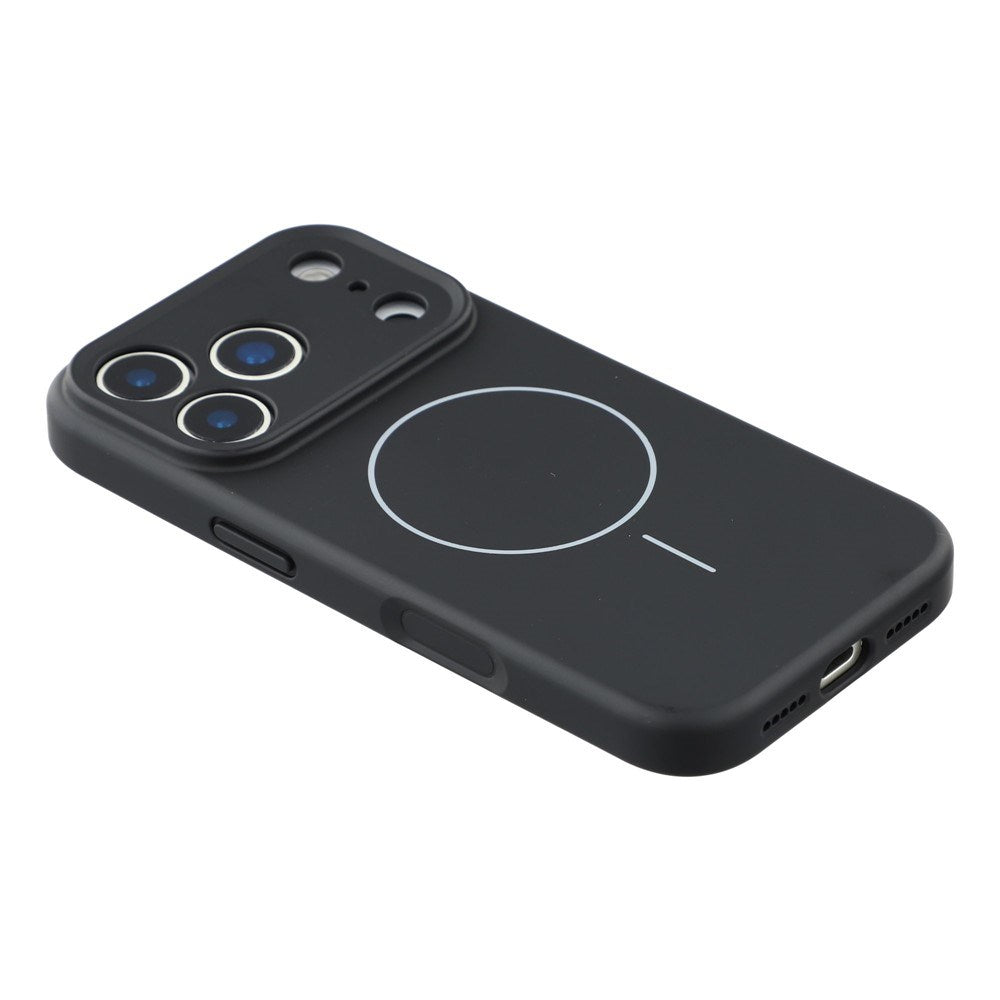 EIDERWOOD iPhone 17 Pro Max Flexibelt Plast Skal med Fodrad Insida - MagSafe Kompatibelt - Svart