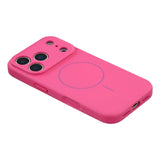 EIDERWOOD iPhone 17 Pro Max Flexibelt Plast Skal med Fodrad Insida - MagSafe Kompatibelt - Pink