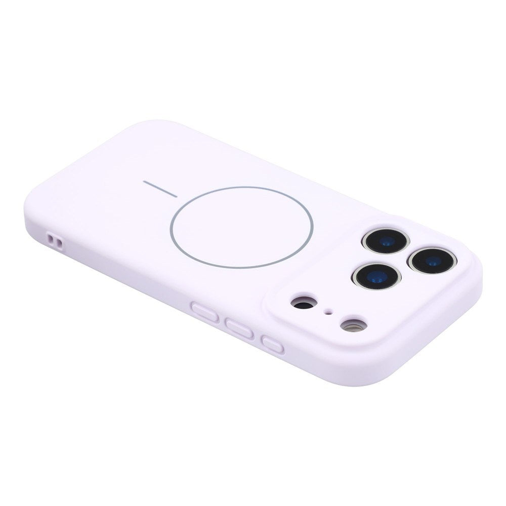 EIDERWOOD iPhone 17 Pro Max Flexibelt Plast Skal med Fodrad Insida - MagSafe Kompatibelt - Ljuslila