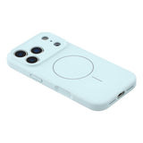 EIDERWOOD iPhone 17 Pro Max Flexibelt Plast Skal med Fodrad Insida - MagSafe Kompatibelt - Ljusblå