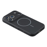 EIDERWOOD iPhone 17 Pro Flexibelt Plast Skal med Fodrad Insida - MagSafe Kompatibelt - Svart