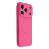 EIDERWOOD iPhone 17 Pro Flexibelt Plast Skal med Fodrad Insida - MagSafe Kompatibelt - Pink