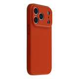 EIDERWOOD iPhone 17 Pro Flexibelt Plast Skal med Fodrad Insida - MagSafe Kompatibelt - Mörkröd