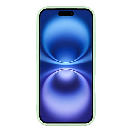 EIDERWOOD iPhone 17 Flexibelt Plast Skal med Fodrad Insida - MagSafe Kompatibelt - Mintgrön