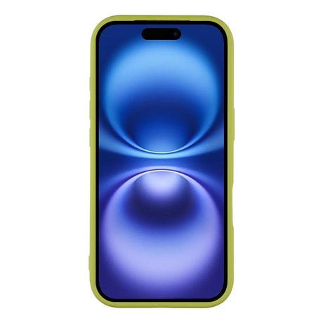 EIDERWOOD iPhone 17 Flexibelt Plast Skal med Fodrad Insida - MagSafe Kompatibelt - Grön